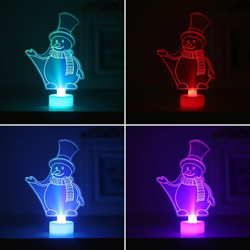 Mini Arvore Iluminada Para Decoração de Mesa