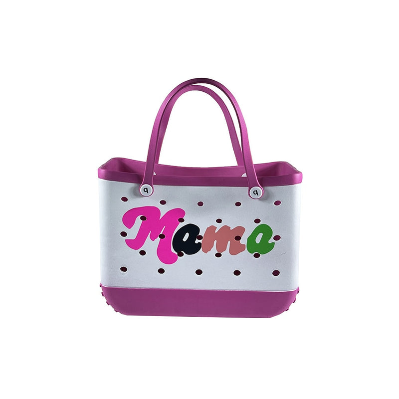 Bolsa de Praia em Silicone Com Cesto à Prova de Areia