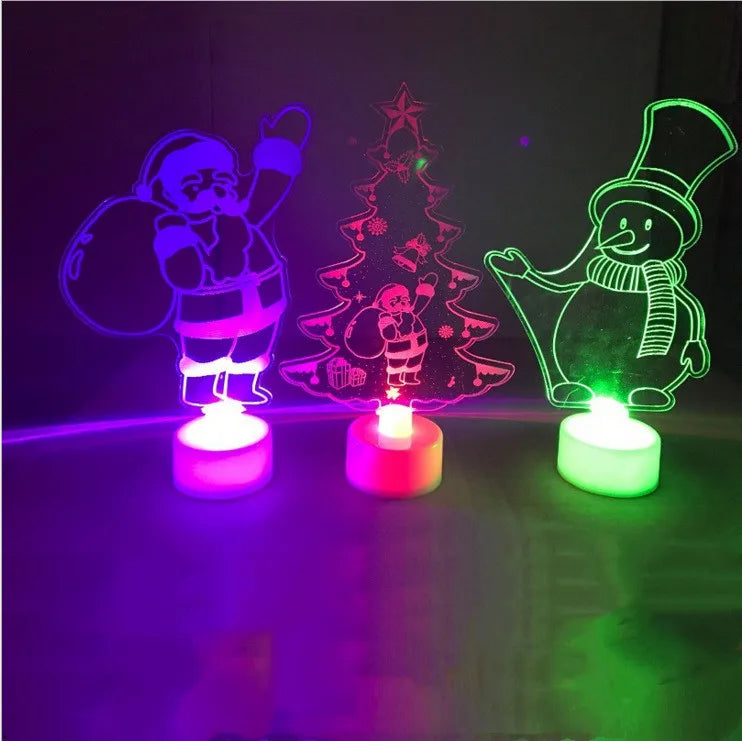 Mini Arvore Iluminada Para Decoração de Mesa